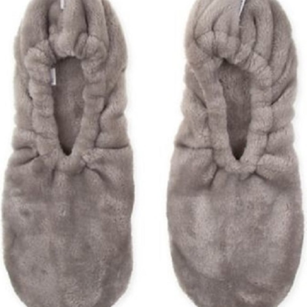 Wamsutta Ultra Plush Memory Foam Footies Slippers. - Picture 3 of 4